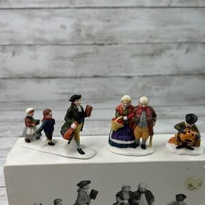 Department 56 “SLEEPY HOLLOW” accessory set of 3 Halloween fall Autumn pumpkin